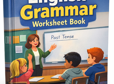 English Grammar Worksheet Book