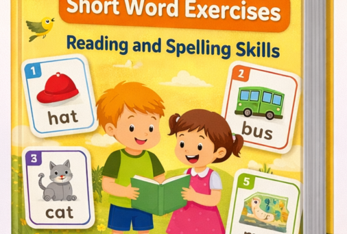 Phonics Short Word Exercises Reading and Spelling Skills