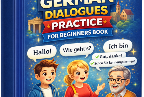 Easy German Dialogues Practice for Beginners Book