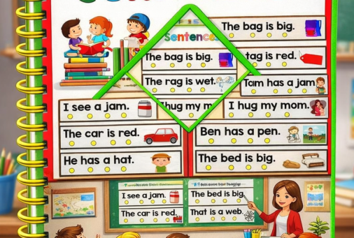 CVC SENTENCES WITH COOLBUCKETHAT