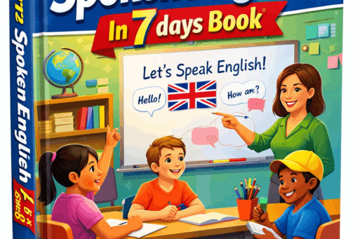 Learn Spoken English In 7 days Book